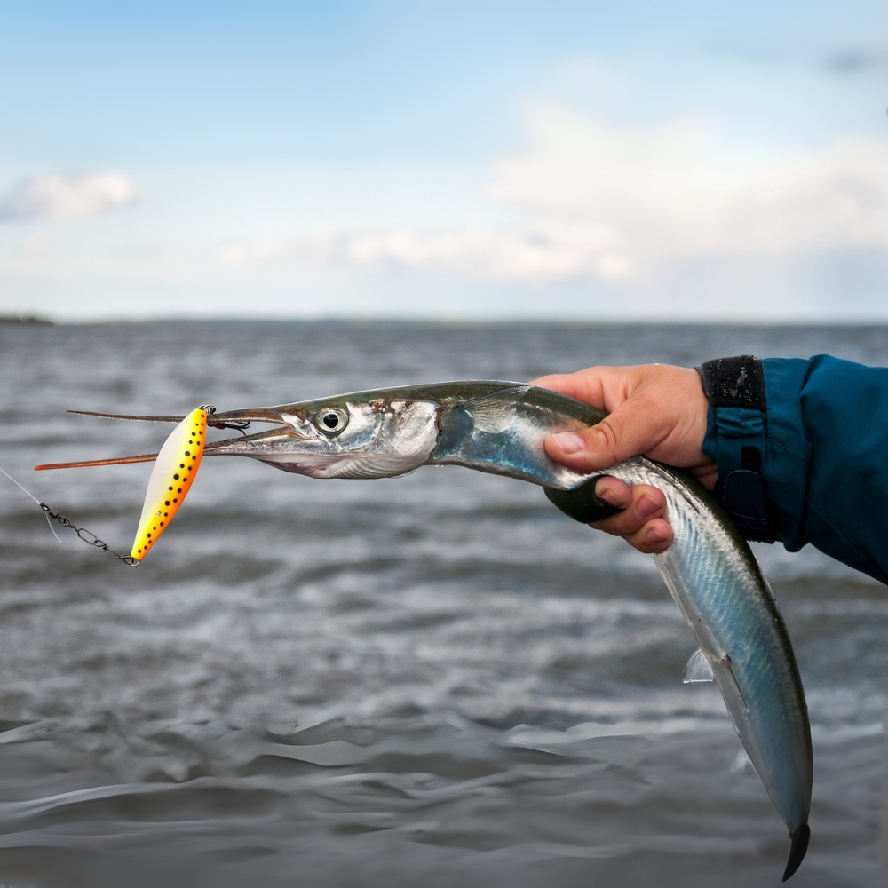 Premium Wild-Caught Hornhecht (Garfish, Belone Belone) – Tender White Meat & Mild Flavor – 500g to 1.5kg – Sustainable Seafood – Wildfischfang - Wildfischfang
