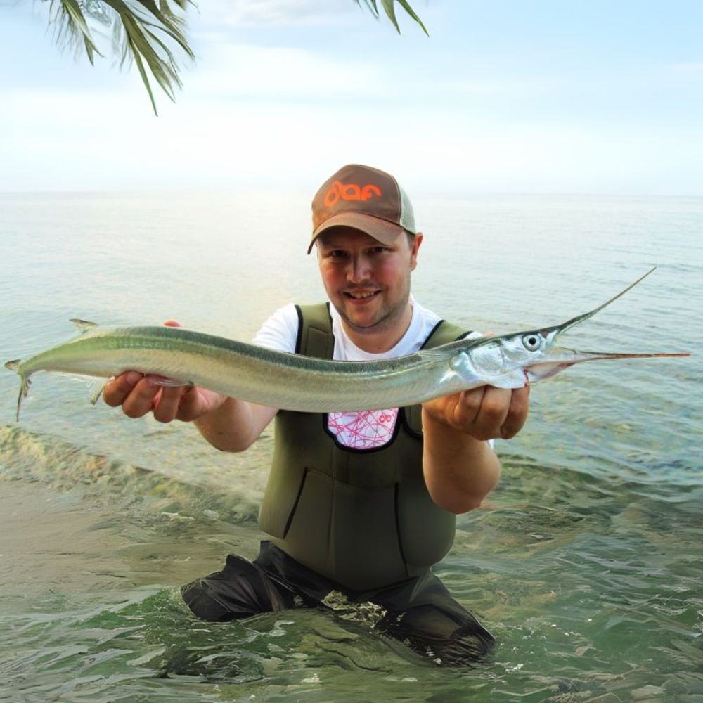 Premium Wild-Caught Hornhecht (Garfish, Belone Belone) – Tender White Meat & Mild Flavor – 500g to 1.5kg – Sustainable Seafood – Wildfischfang - Wildfischfang